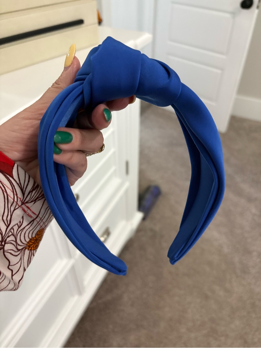 Blue Knotted Headband - Women Accessories